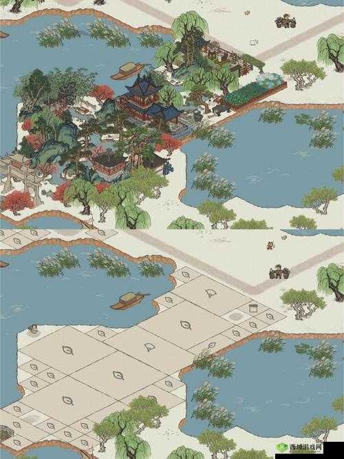 江南百景图苏州藕花坞流觞曲水布局攻略,资源管理的艺术