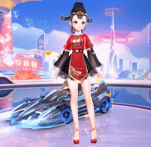 QQ飞车手游新时装财神套装介绍