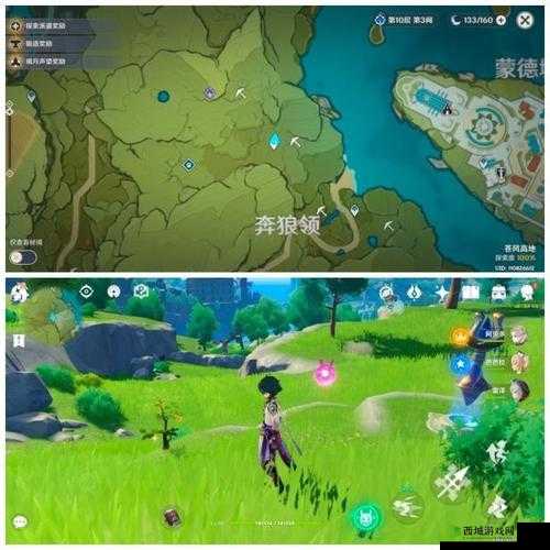 原神带有黄色的采集物拍照对象位置介绍，资源管理的艺术