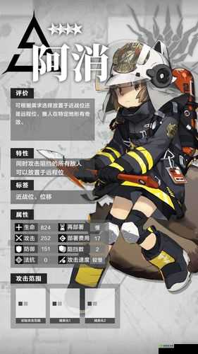 明日方舟阿消新皮肤古堡清洁专家介绍