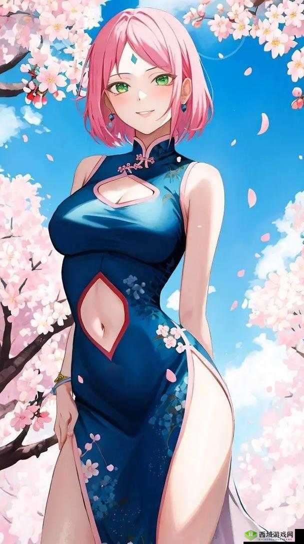 火影忍者小樱开襟裙绝美展现:魅力与风情的独特融合