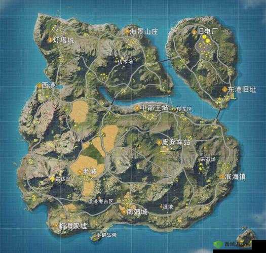 荒野行动新地图水城介绍