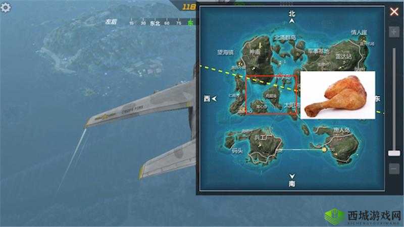 穿越火线手游新海岛西侧解析,航线落点抉择的艺术