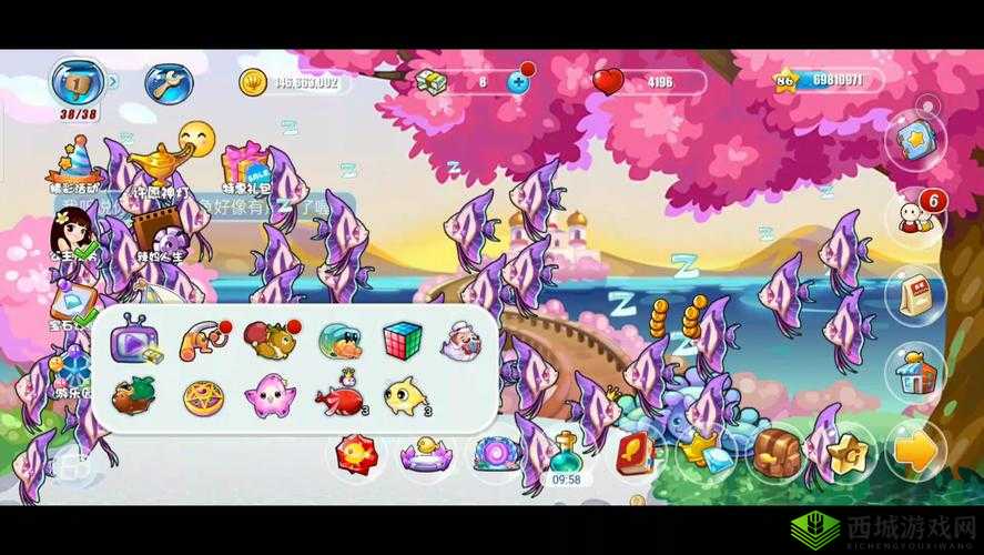 QQ炫舞手游钓鱼地点全揭秘，七彩贝壳轻松钓