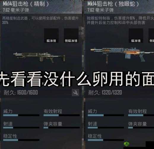 绝地求生全军出击AWM武器分析与配件推荐，资源管理、高效使用与避免浪费