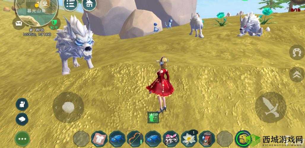 探索创造与魔法的雪原狼,寻觅踪迹与美食诱惑