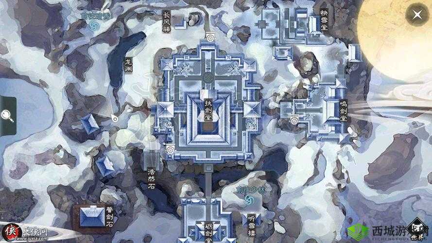 楚留香中原打坐位置详解,去日崖和元道古道那