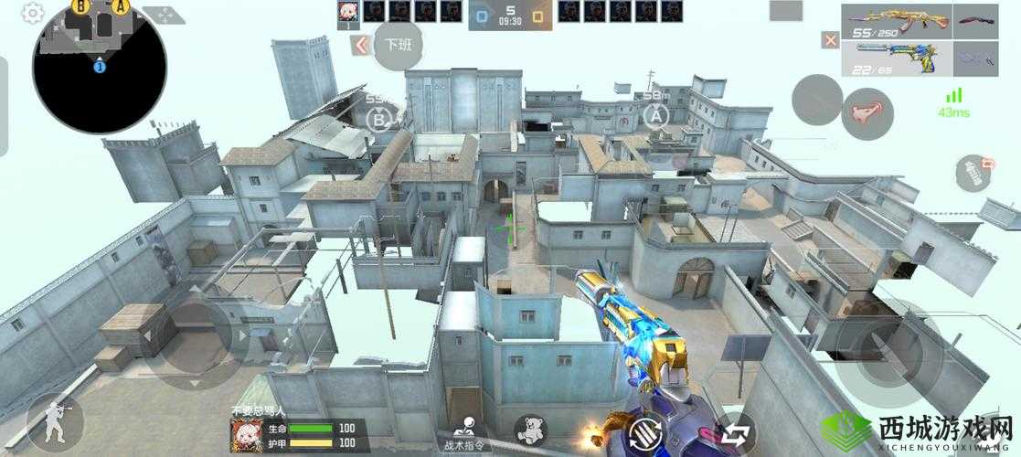 CF手游荒岛特训小地图改版,小地图实战作用分享