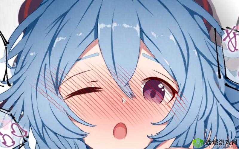 甘雨流眼泪翻白眼流口水流眼泪图片:美丽与脆弱的交织