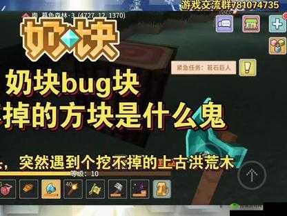 奶块卡透视Bug方法,挖钻石方便好多的资源管理艺术