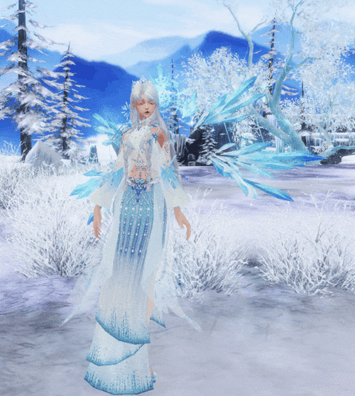 冰雪奇缘,天龙八部手游冰雪季时装图鉴大揭秘
