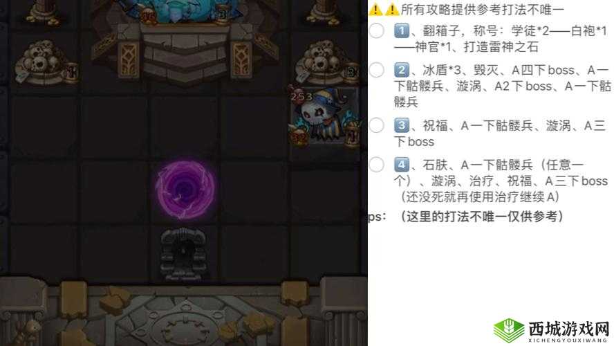 不思议迷宫矮人王试炼,矮人王试炼关卡要点说明