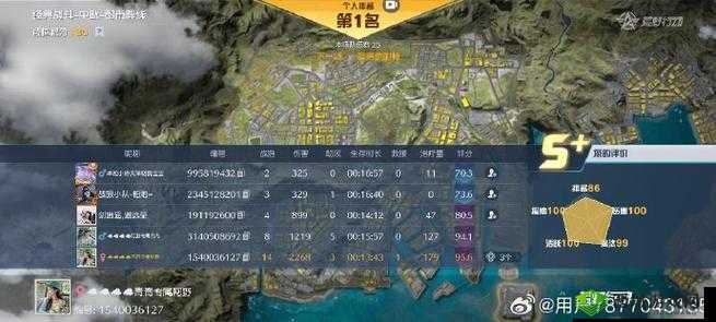 荒野行动,战绩与Rating的深度解析