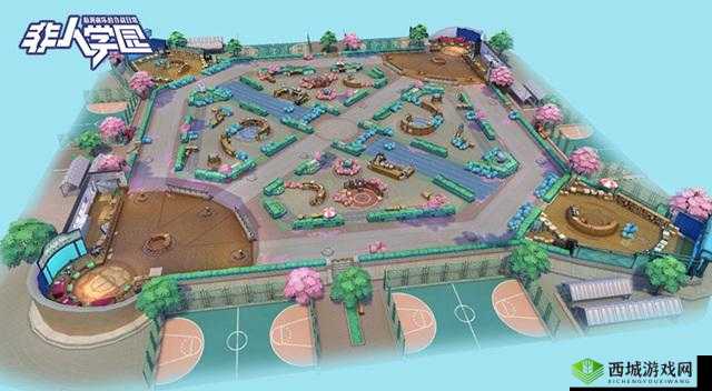 非人学园震撼首测，5V5对战地图大揭秘！