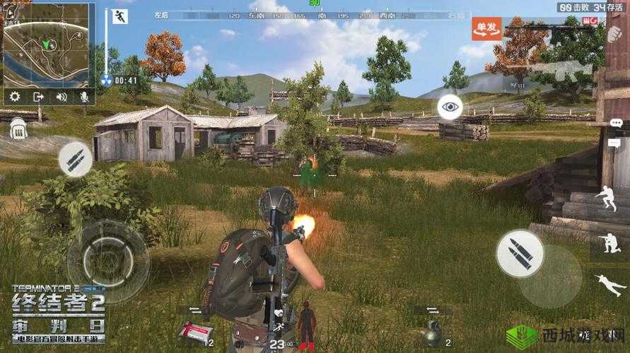 终结者2手游安卓和iOS可以一起玩，数据互通