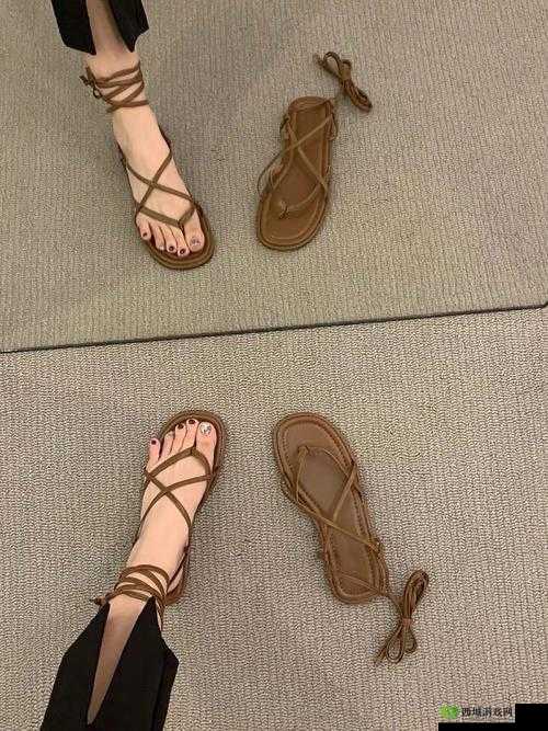 炼金魔法融入时尚，打造专属棕色皮质凉鞋