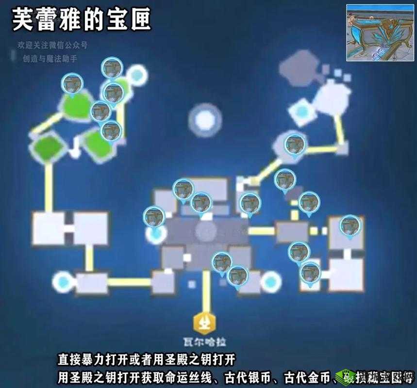 创造与魔法宝箱位置汇总，坐标详解在资源管理中的重要性及高效利用策略