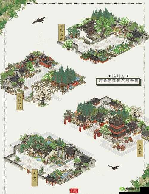 江南百景图画廊深度探索,建筑玩法与技巧全攻略