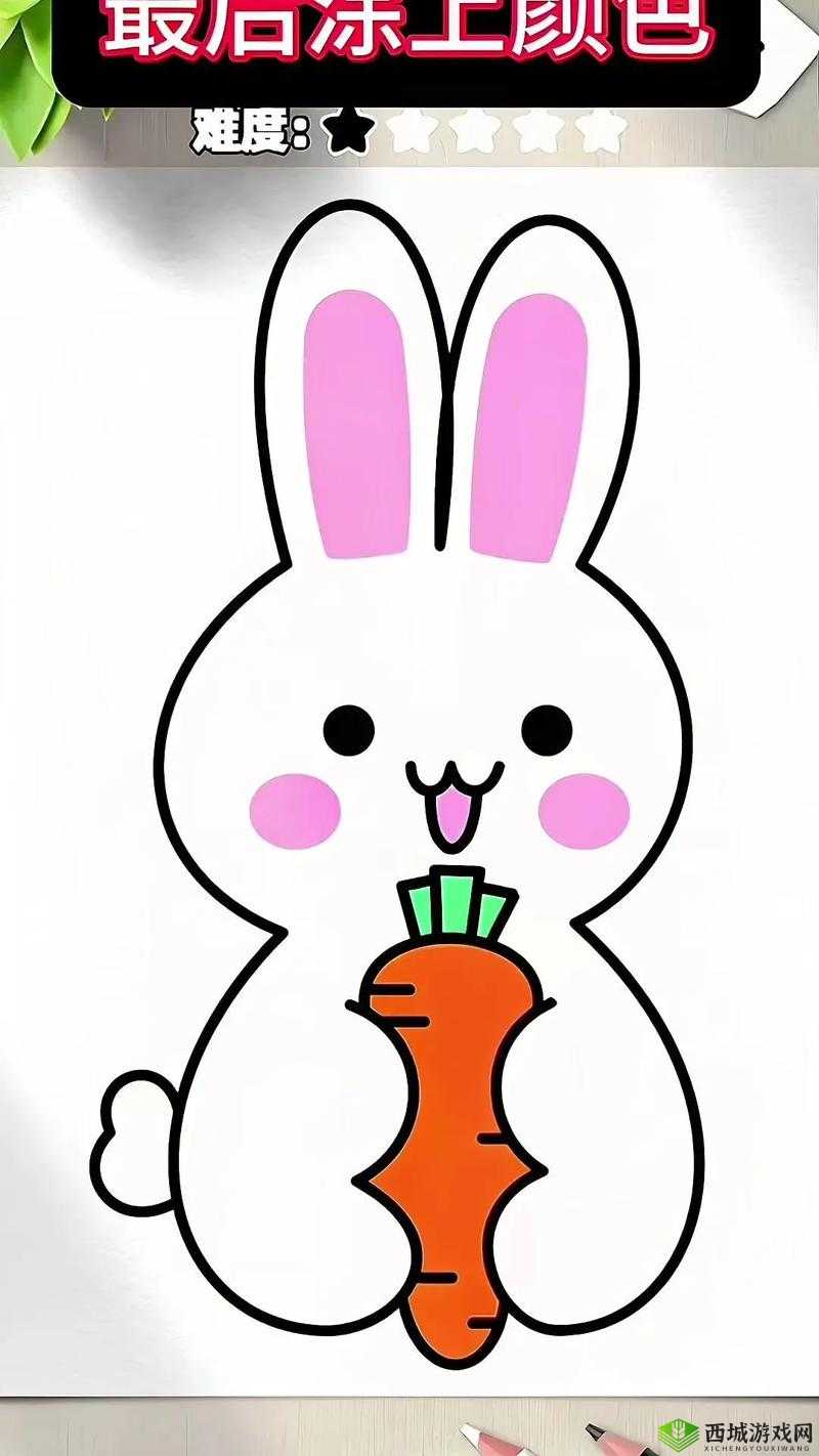 1一9岁儿童如何轻松画出可爱小兔子？简单步骤与创意技巧全解析