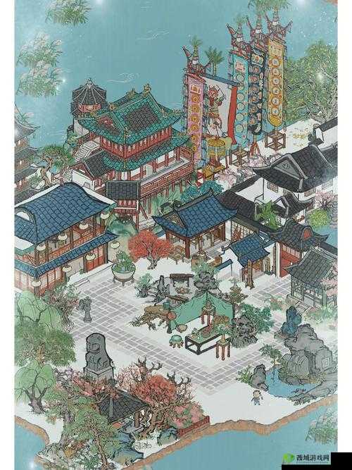 江南百景图东园探秘,九层奇观,尽显园林之美