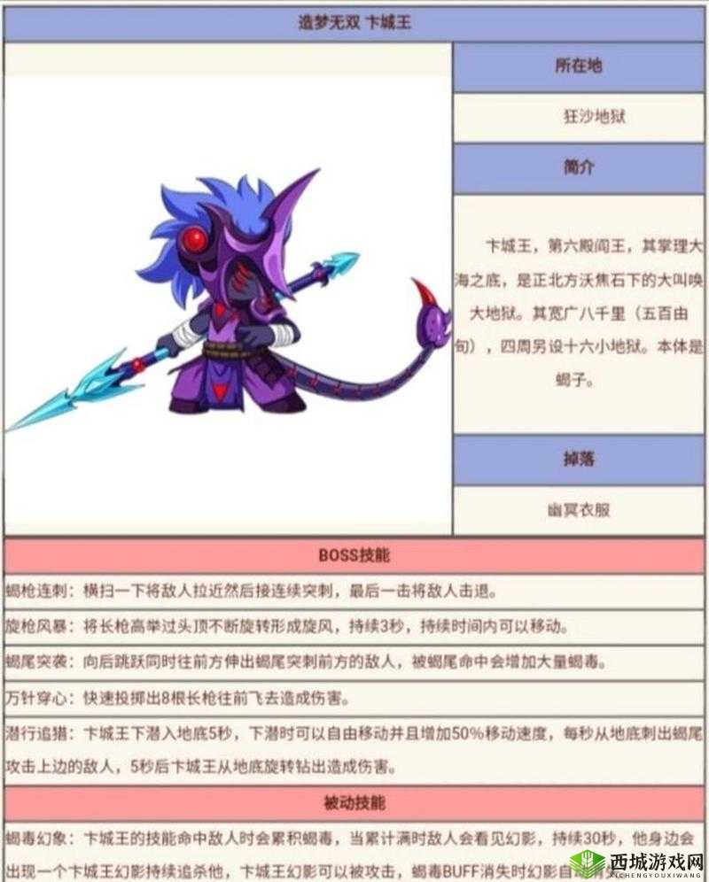 造梦无双宋帝王怎么打，BOSS刷新地点技能一览