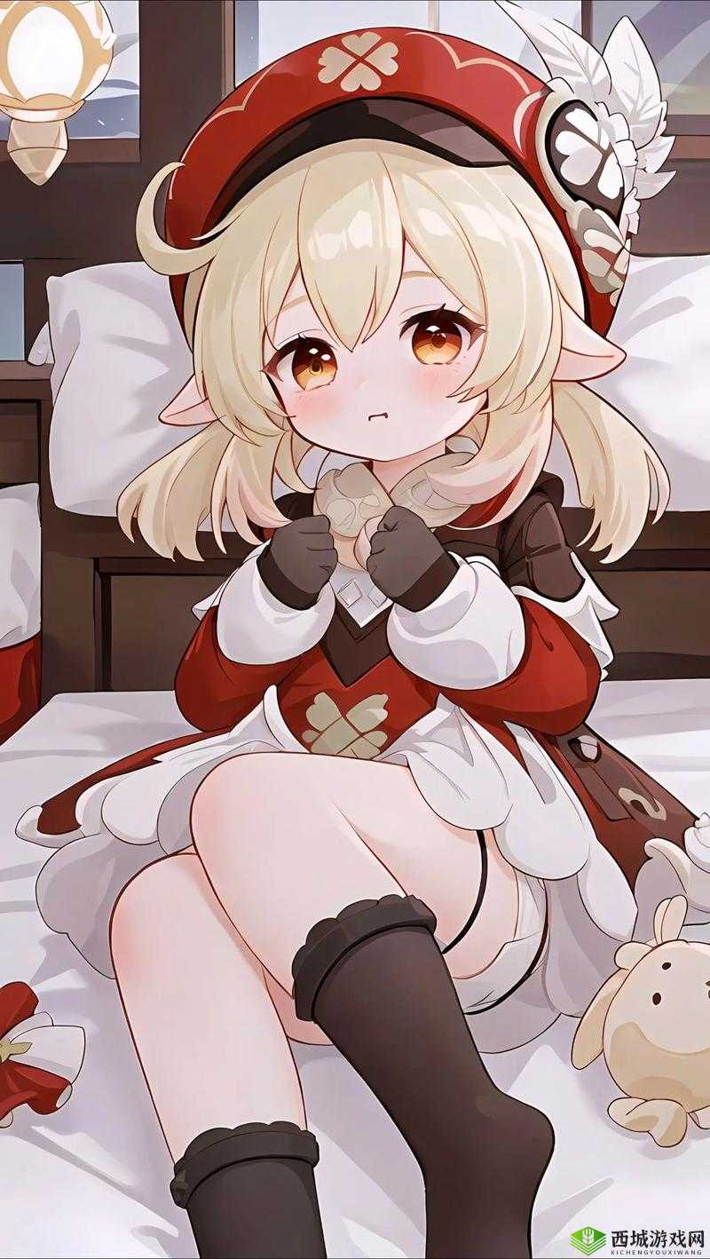 原神无小内无爱心图片可莉,她的可爱形象让人无法抗拒