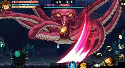 造梦无双章鱼怪怎么打?BOSS刷新地点技能一览