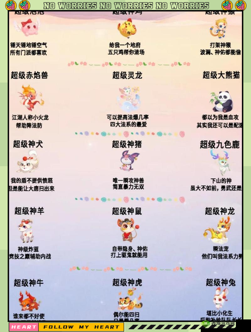 梦幻新诛仙两只神兽哪个好?神兽选择推荐