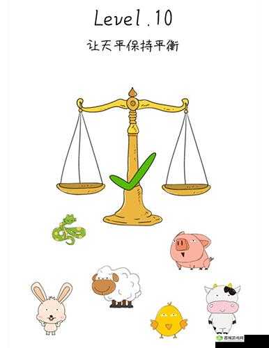 抖音脑洞无限开第10关怎么过,让天平保持平衡攻略的演变史