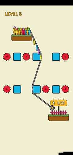 小人冲冲冲第五关怎么过?LEVEL5图文攻略