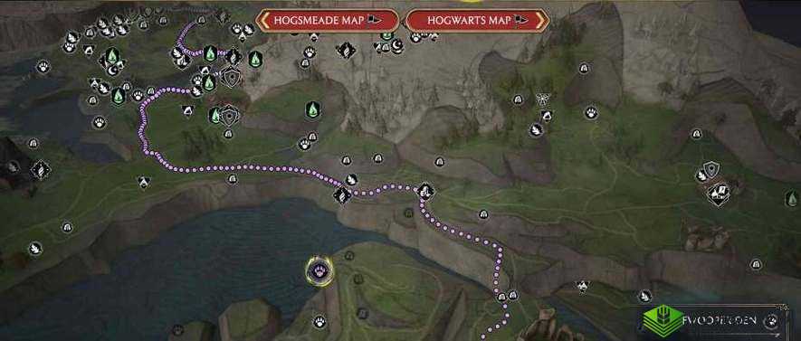 霍格沃茨之遗恶婆鸟巢穴全攻略:5个隐藏位置精准坐标+3步快速解锁巢穴技巧